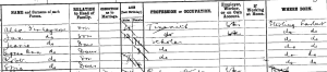 James Finlayson in 1901 Census