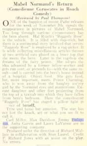 Review of Raggedy Rose in Motion Picture News